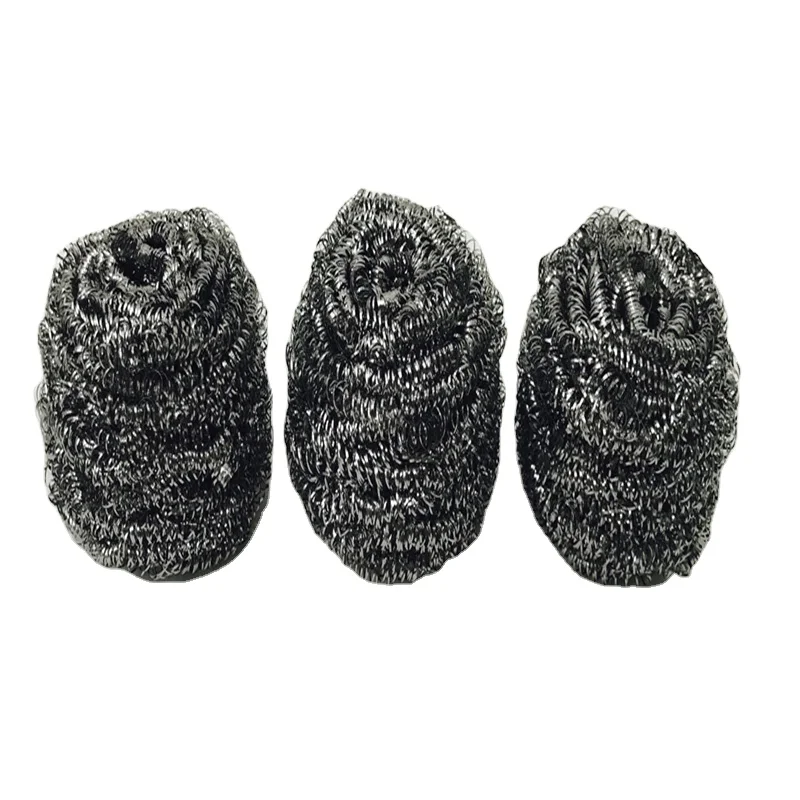 Steel Wool Scrubbers Cleaning Sponges Metal Wire Scourer Sponge Heavy