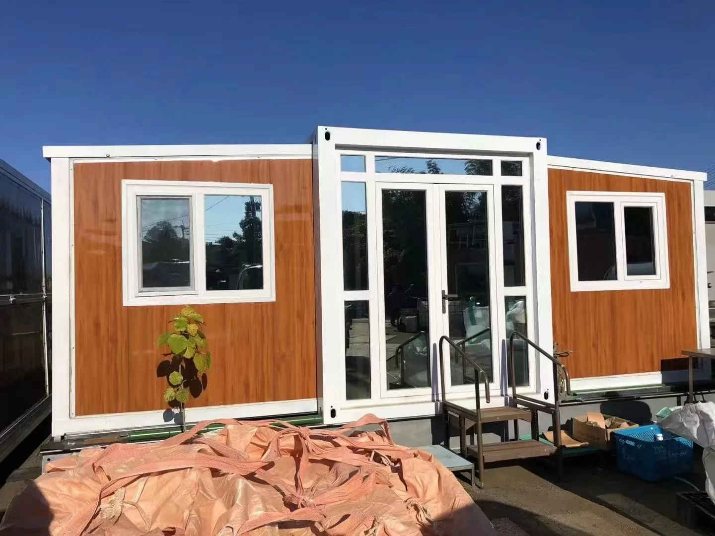Large 40ft 20ft Luxury Expandable Container House America Prefab House ...