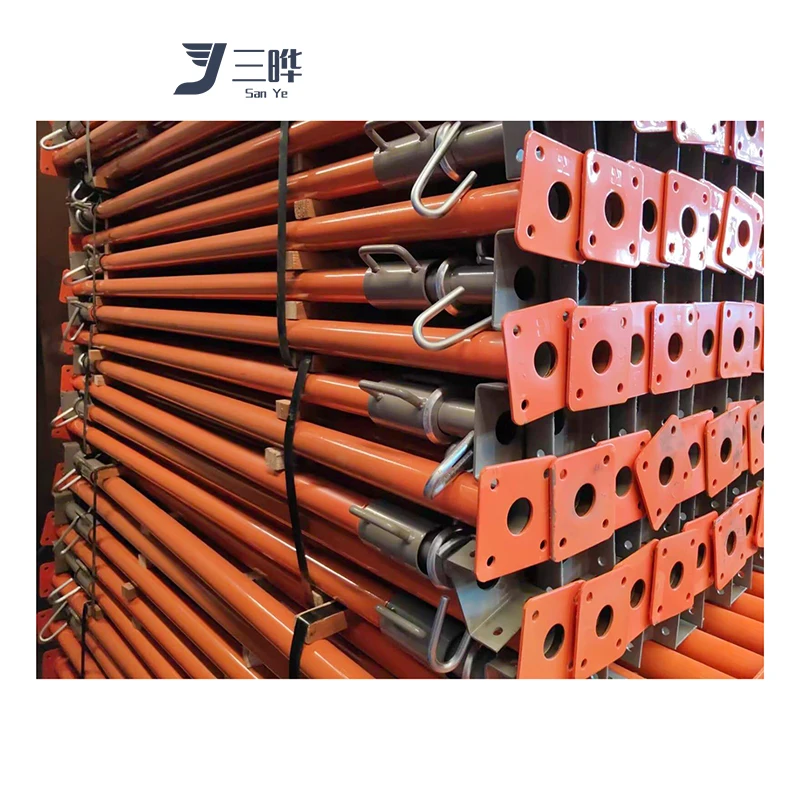 SANYE Italian Spanish Construction Scaffolding Tools Adjustable Light Weight Formwork Steel Props Jack for Slab Support