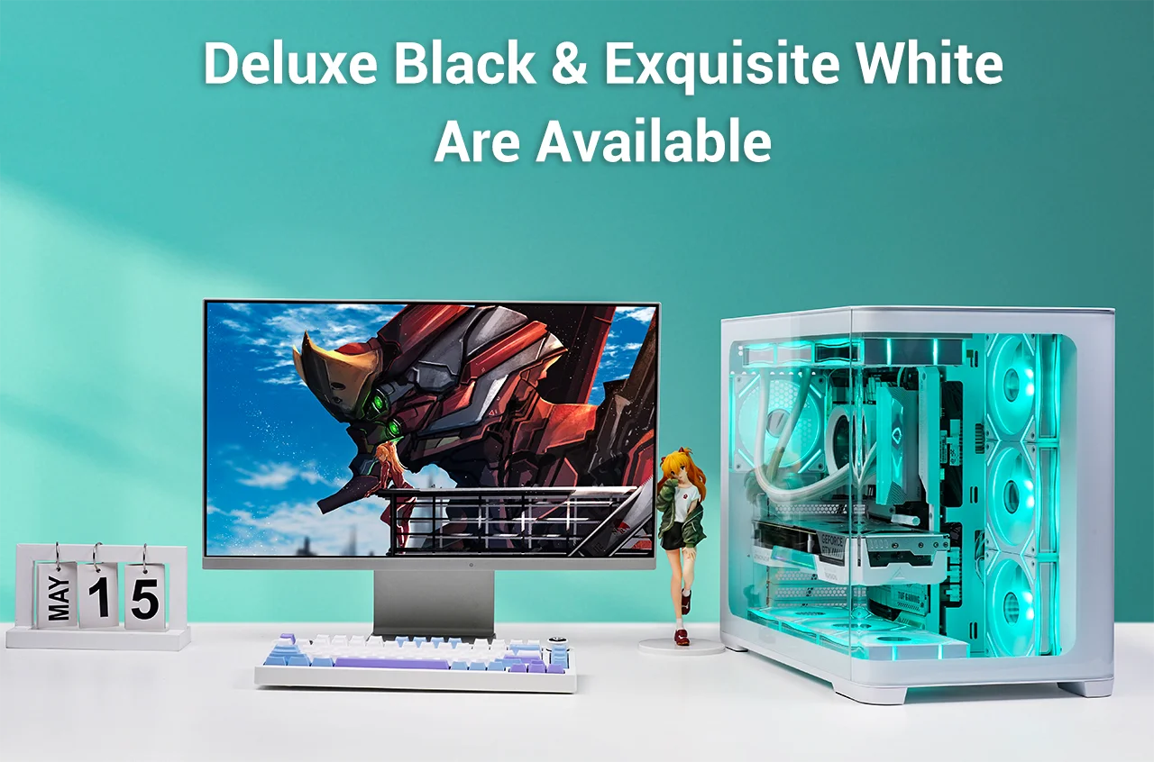 SAMA 2851A PC Computer ATX Gaming Tempered Glass Cabinet Case