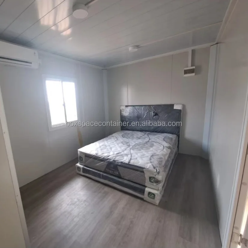 BOX SPACE Hurricane Proof Modular Homes Prefabricated House Prefab Modular Homes Expandable Two Story Tiny House for Indonesia