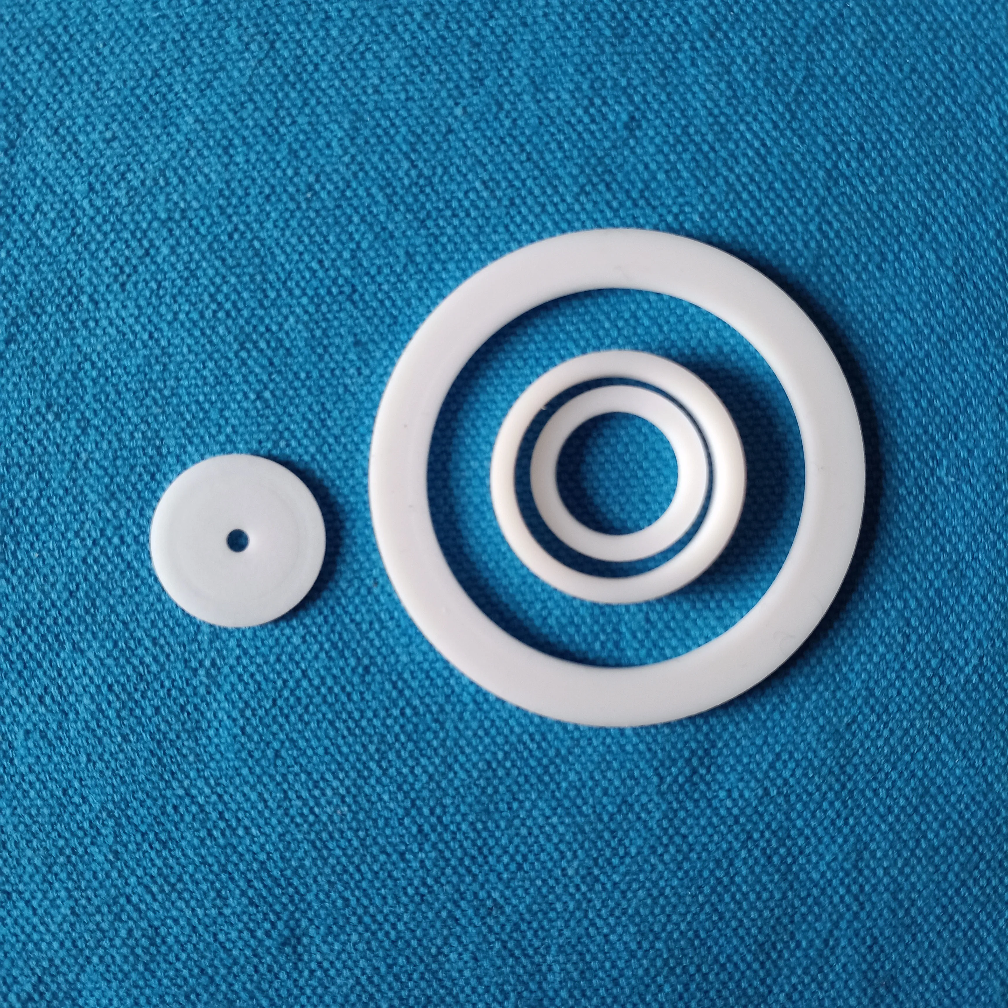 Various sizes PTFE GASKET MADE BY PTFE Factory apply for diaphragm pump factory