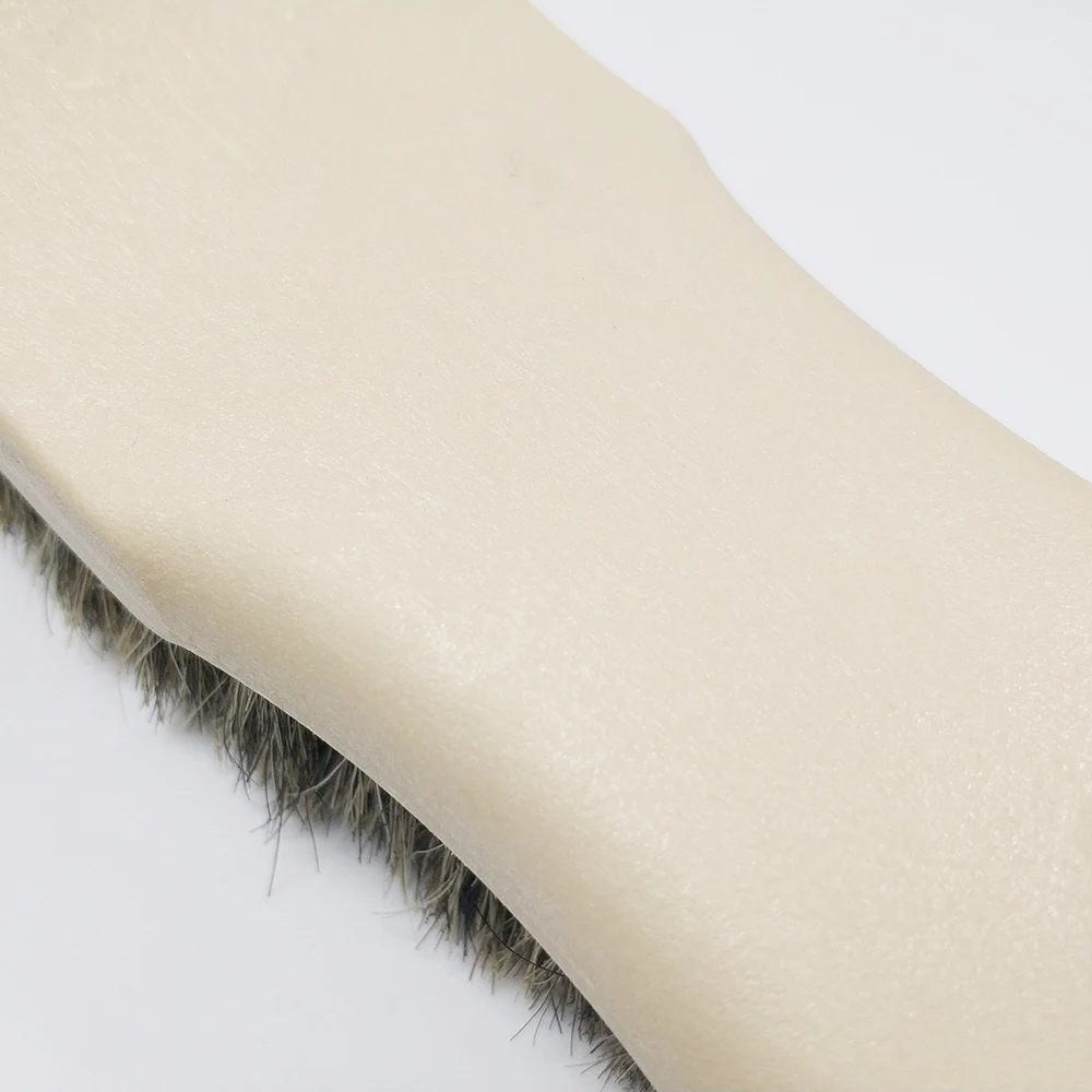 Мастер M71001 100% Чистящая Щетка из конского волоса для салона автомобиля, кожаного сиденья, сверхпрочная щетка для чистки автомобильных сидений