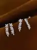 Boucles d'oreilles environ 3,33 g 0,75+0,75=1,5 ct