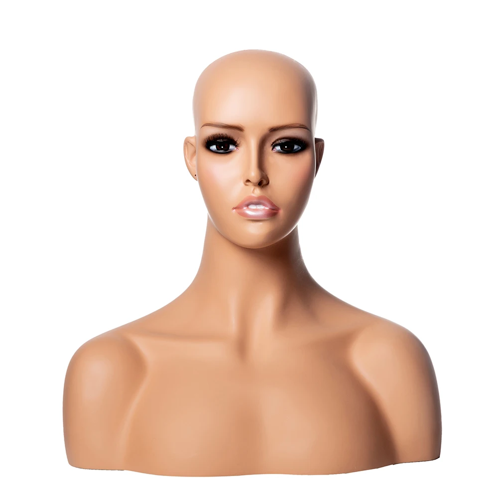 female mannequin head for wig display