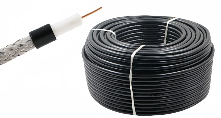Factory RG6 RG59 Coaxial Cable for CCTV Camera Video With Power Cable ...