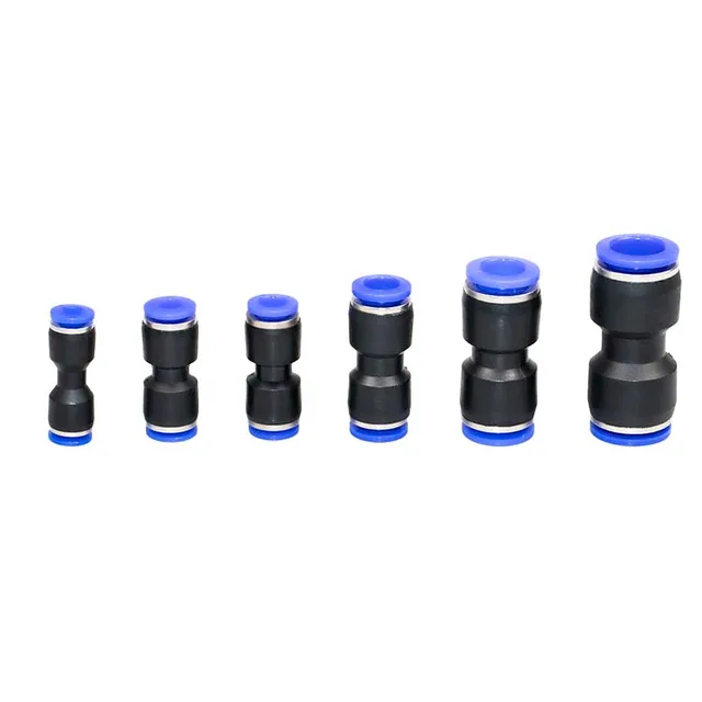 Straight Push Connectors Quick Release Plastic Push Connect Fitting Kit Truck Air Line Fittings