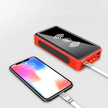 Professional Supplier Cell Phone Power Bank Charger Waterproof Wireless Charging Solar Power Bank