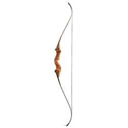 Arc Recourbé Démontable HNZMDY 60" 20-55lbs - Bois, Fibre Verre/bambou - Chasse (NEUF)