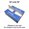 15"x10.75" (10boxes / case)