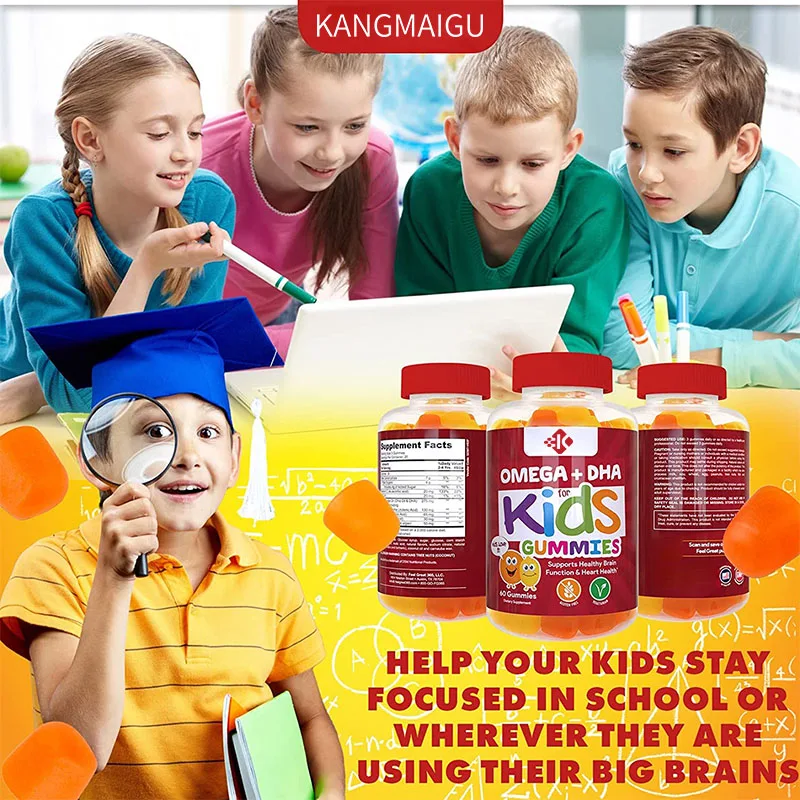 Oem/odm Supports Healthy Brain Function Vision & Heart Health Omega 3 6