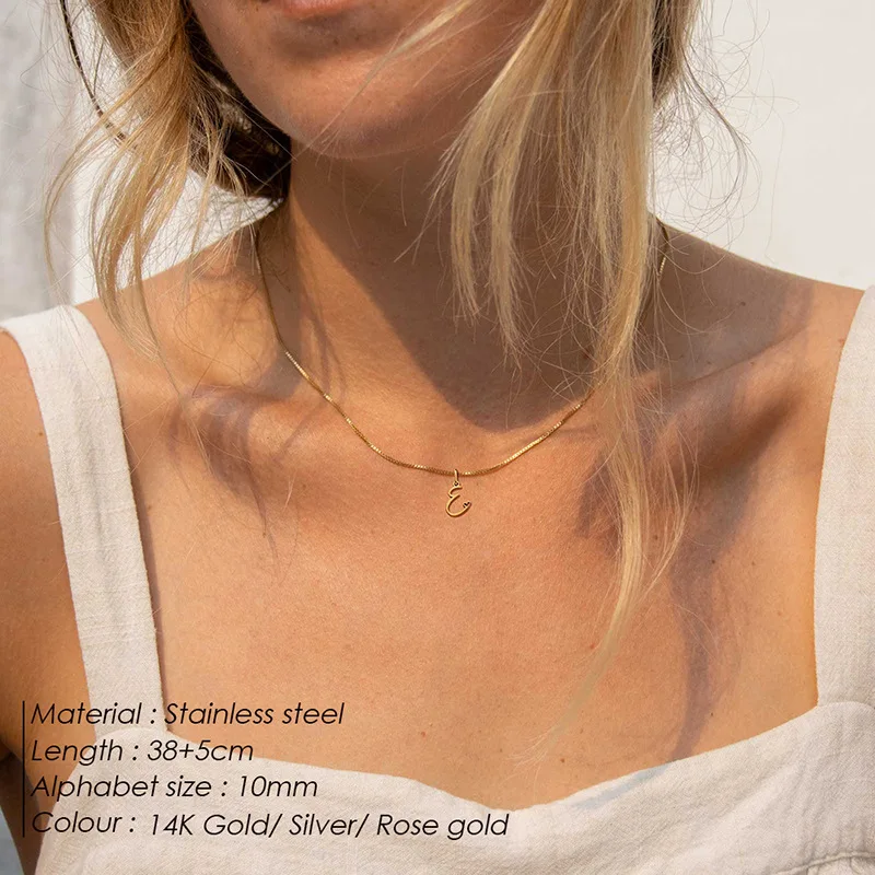 Alphabet Name Necklace