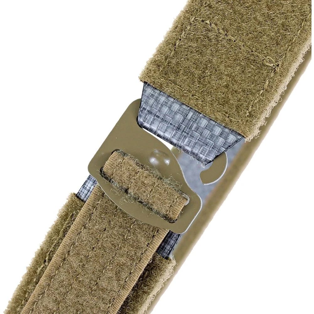 Wear-resistant High Quality Sports Training Tactical Belt Stiff Inner Belt Adjustable Hook Loop Inner Duty Belt