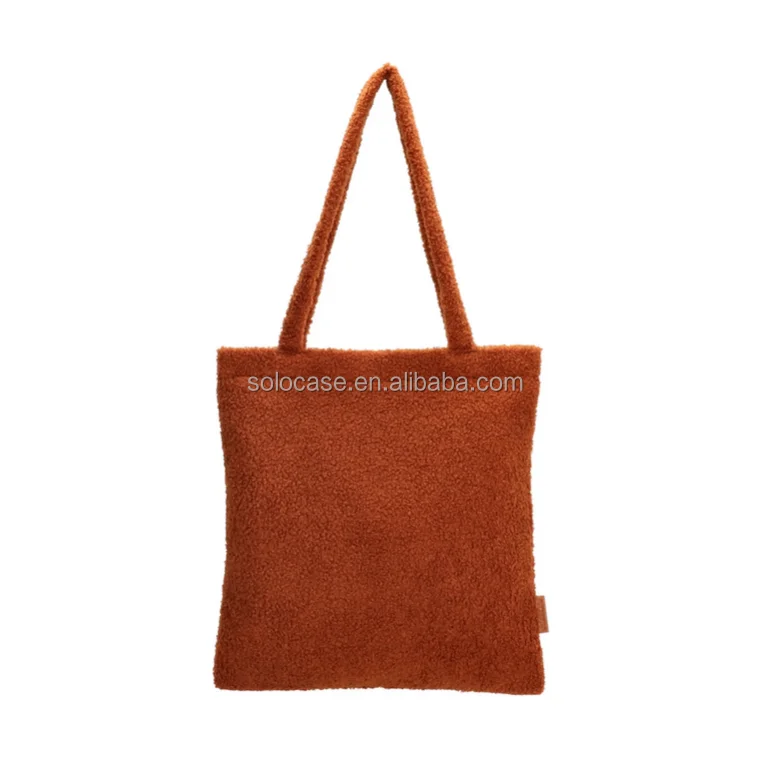 Luxury Custom TEDDY Fluffy Tote Bag