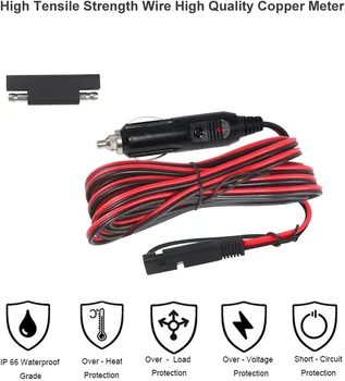 cigarette lighter adapter screwfix 12V Cigarette Lighter Battery Charger
