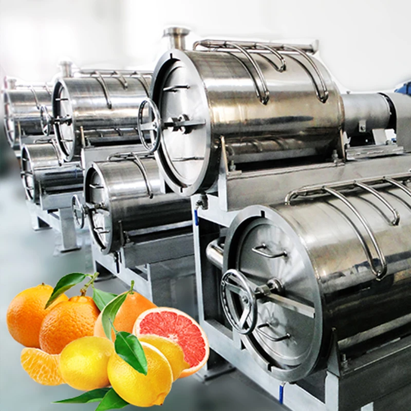 Industrial Citrus Orange Juicer Processing Making Machine Production Line Plant