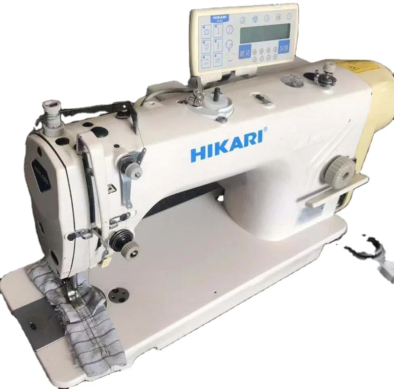 Швейная машина HIKARI H8800, б/у, скорость до 5500 sti/min, белая