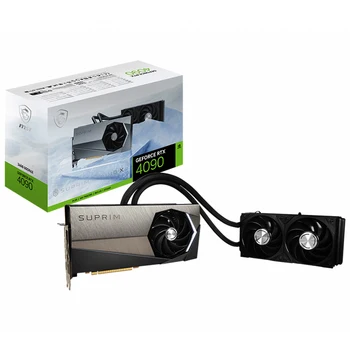 MSI GeForce RTX 4090 SUPRIM ジャンク MSI NVIDIA GEFORCE RTX 4090 SUPRIM LÍQUIDO 24G Usado Gaming Placa