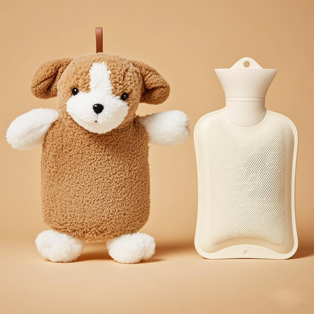 product-750-750 Hot Selling Cute Hand Warmers Hot Water Bottle Bag Rubber Teddy Bear Shape Cover