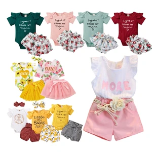 New Ins Wind Girl Suit Two-piece Fashion Casual Style Big Children European and American Children's Clothing Summer Two-piece