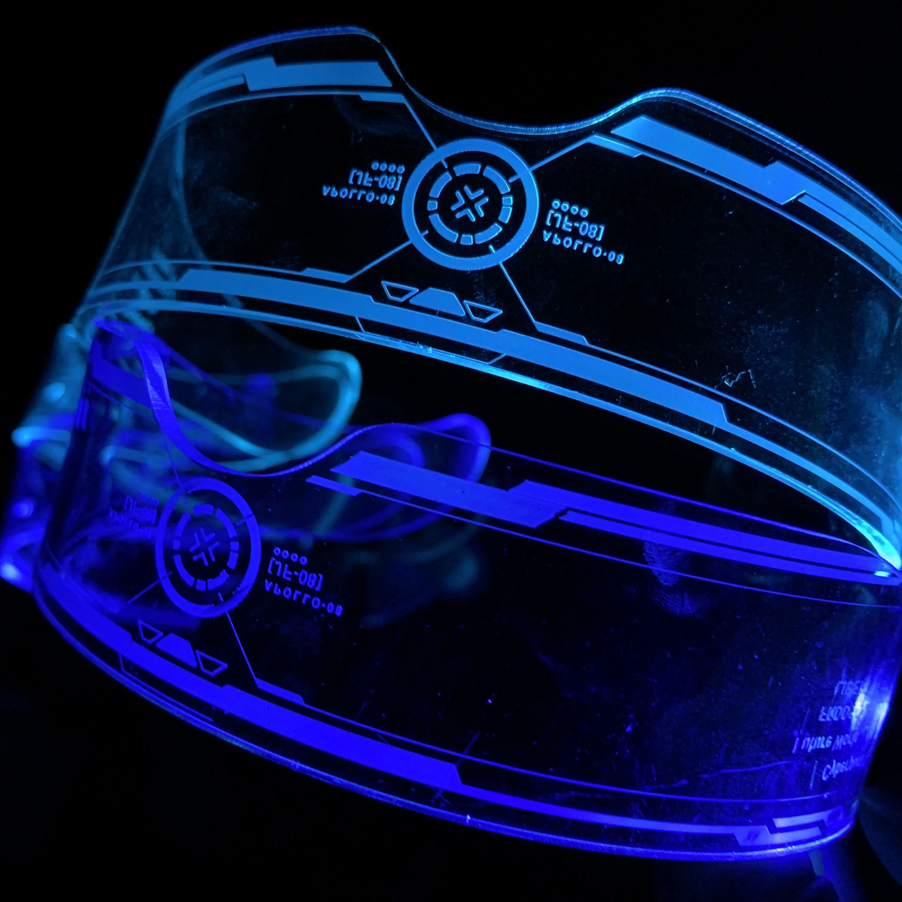 Hot Sale Plastic Led Party Glasses Led Light-Up Toys Neon Party Glasses for Kids Adults Glow in the Dark LED Glasses Party