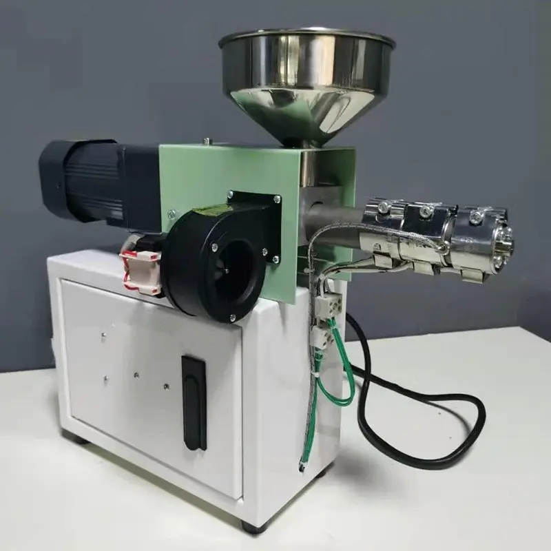 TEBAK Granulating Line Small Pelletizing Extruder Diy Scale Material Plastic Small Lab Scale Desktop Extruder Screw Machine