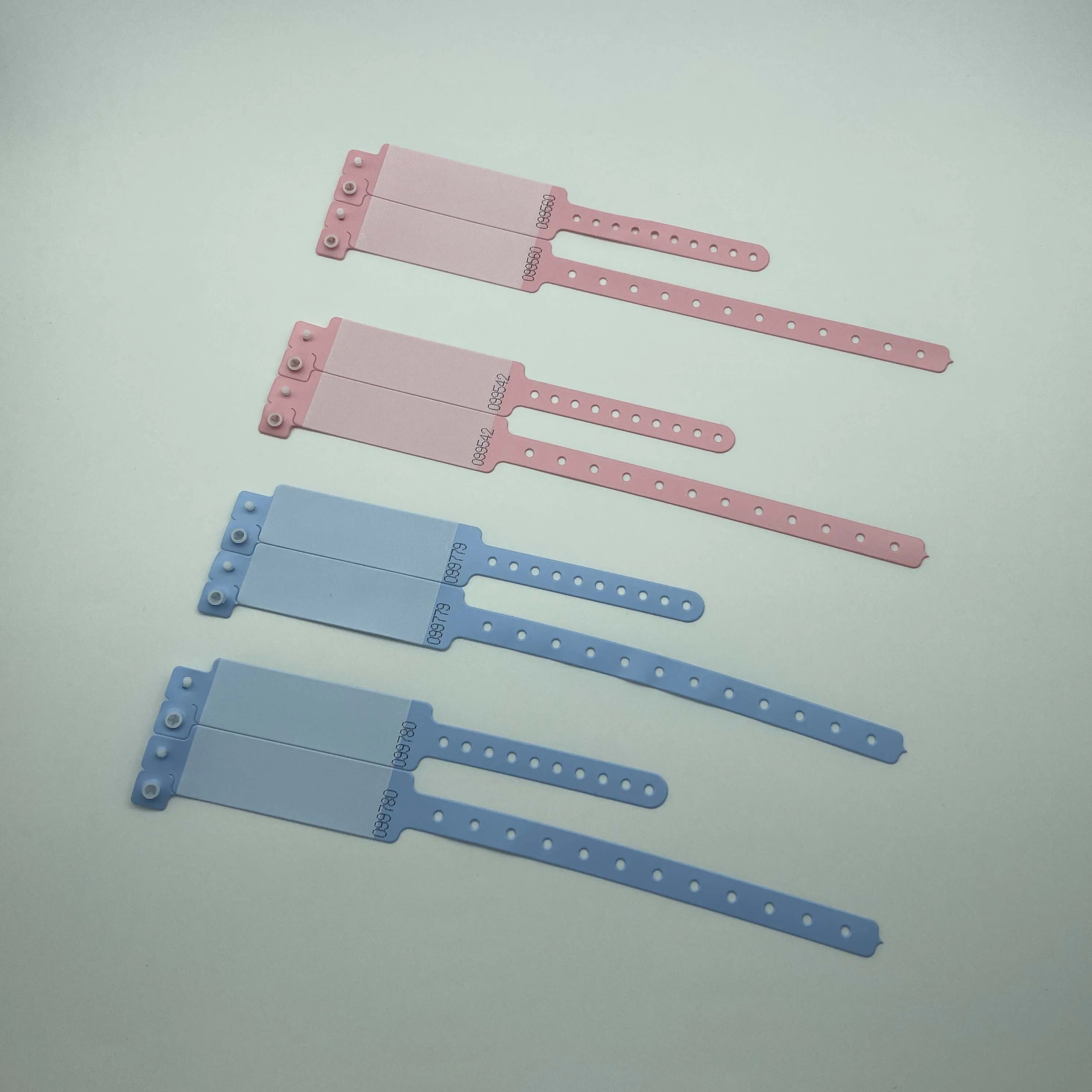 Mother-Infant Identification Bracelet ID Band Medical Grade PVC Wristbands supplier