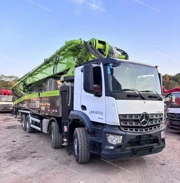 59m Used Chinese Zoomlion ZLJ5442THBBE Concrete Pump Truck with 59m Used Chinese Zoomlion ZLJ5442THBBE Concrete Pump Truck with