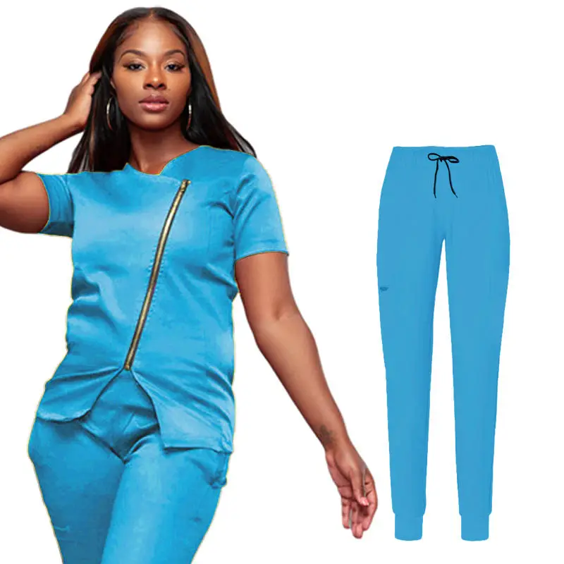 Medical Scrubs Wholesale Nurses Scrubs Uniforms Sets Fitted Medical ...