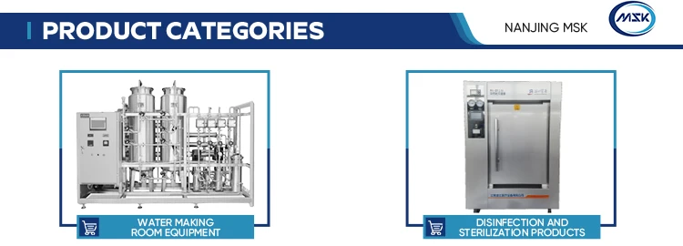 The Gravity Displacement Method WS Series Stainless Steel Horizontal Pressure Steam Sterilizer