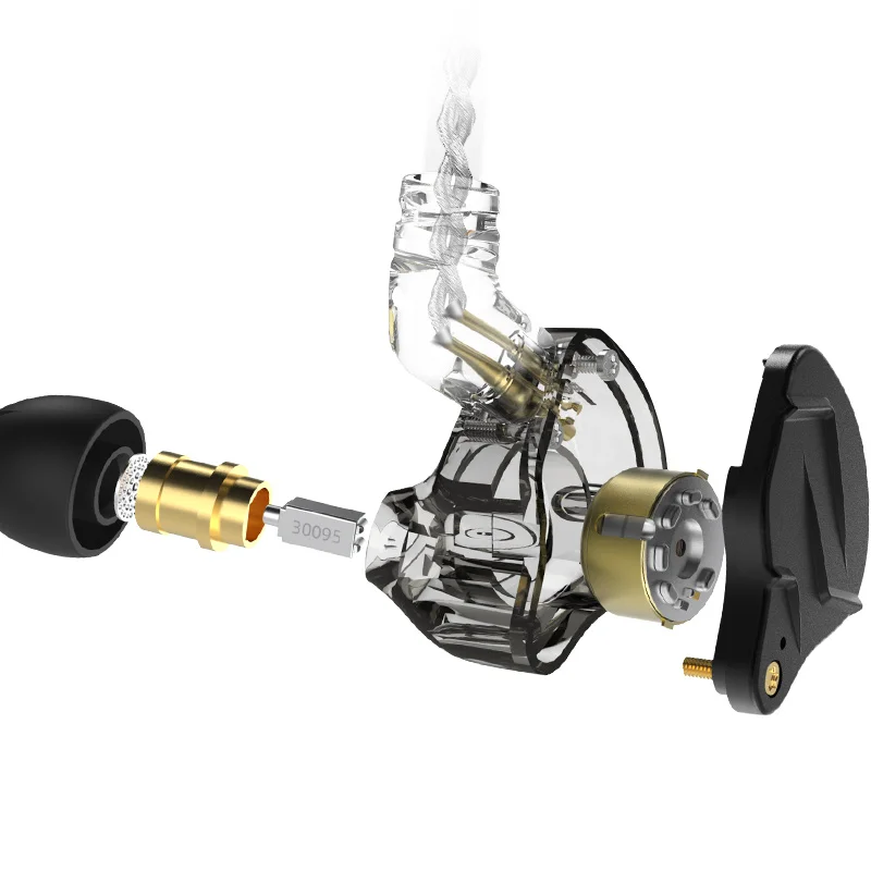 KZ ZSN Pro X in Ear Buds Earphones KZ Hybrid Dynamic Driver Balanced  Armature Earbuds Headphones Dual Driver 1DD 1BA Deep Bass S