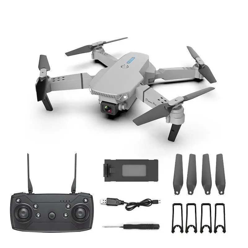 High Definition Mini Kids UAV Portable Four Axis RC Aircraft Drone with Hand Control Remote for Beginners Foldable Design