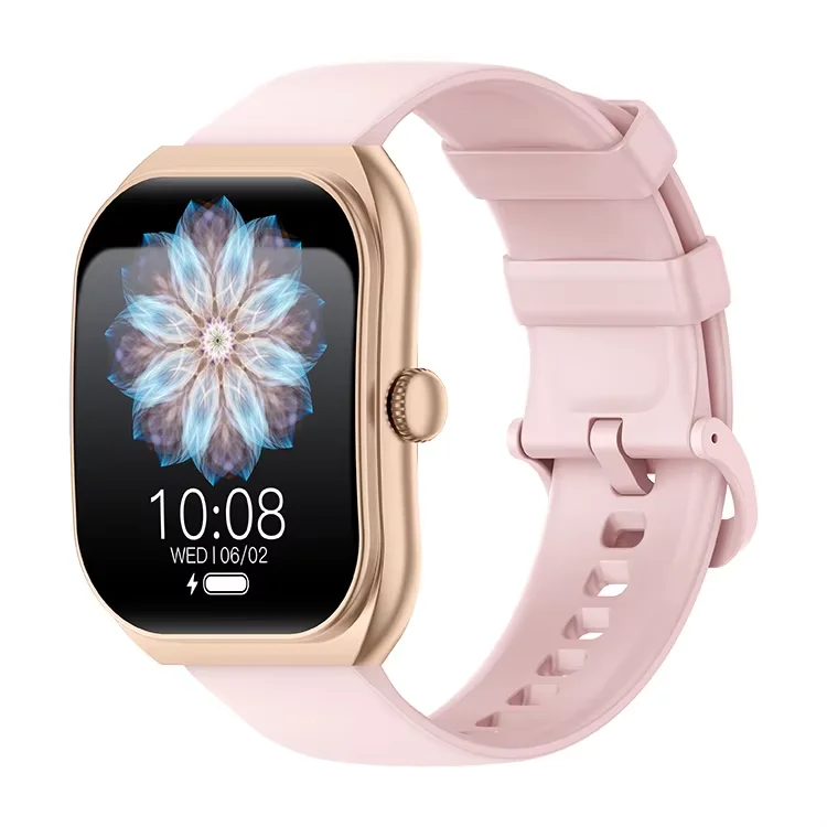 Ip68 Waterproof Women's Smartwatch With Heart Rate Monitor