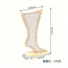 Trípode de bambú y madera, beige