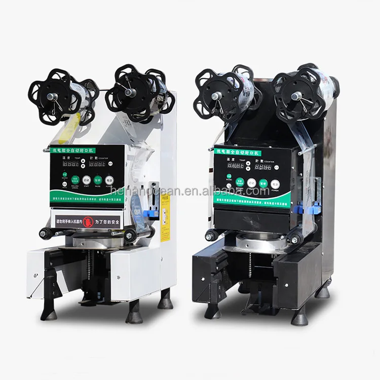 Commercial Cup Sealer Machine Bubble Milk Tea Cup Sealing Machine Automatic Plastic Cup Sealing