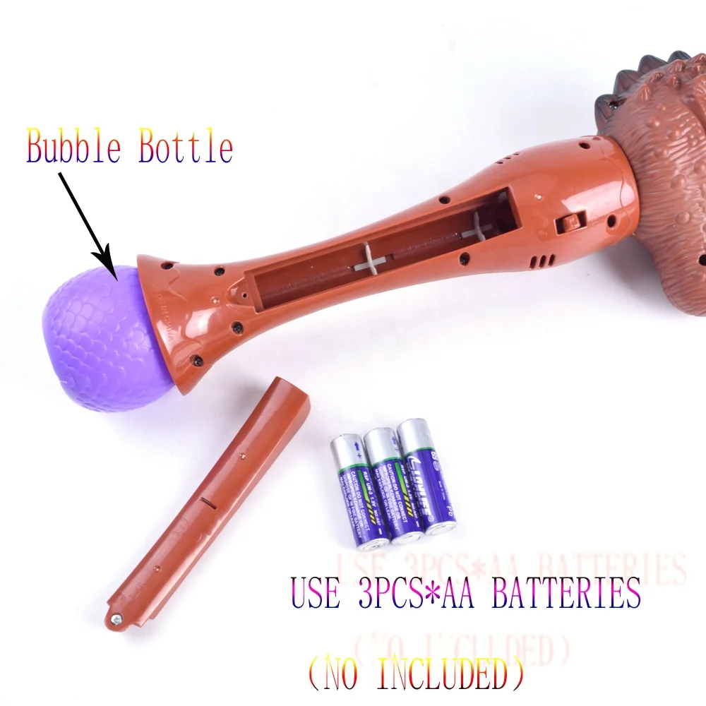 Детская летняя уличная электрическая палочка с пузырьками новейшего дизайна, игрушки, набор палочек с пузырьками динозавров