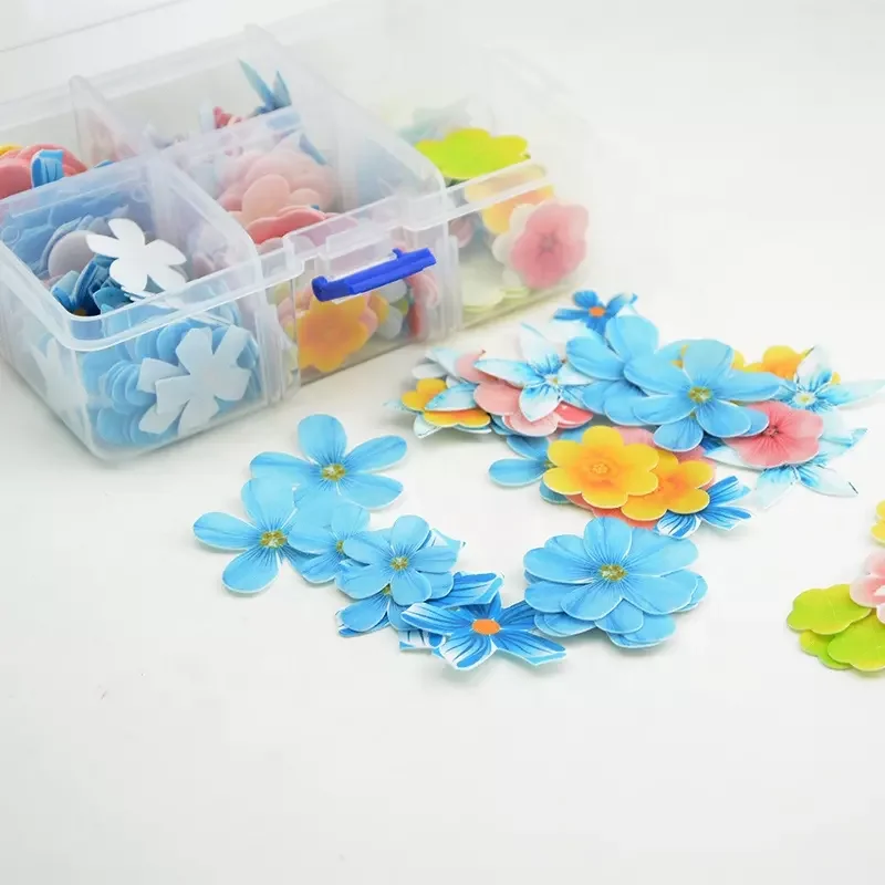 Рисовая бумага с бабочками или цветами съедобные вафли для украшения тортов капкейков на день рождения свадебную