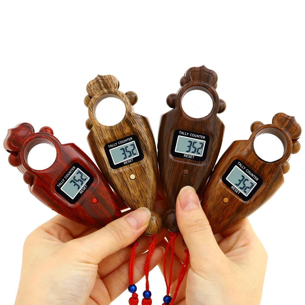 Счетчик пальцев из АБС-пластика, цифровой счетчик пальцев с ЖК-дисплеем