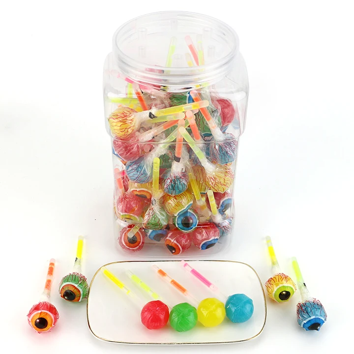 Eyeball Glow lollipop