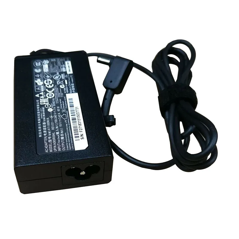 New Style 5.5x1.7 mm 65W Replacement Ac Adapter For Acer A11-065N1A Laptop Ac Adapter Charger 5.5x1.7 mm DC Tip