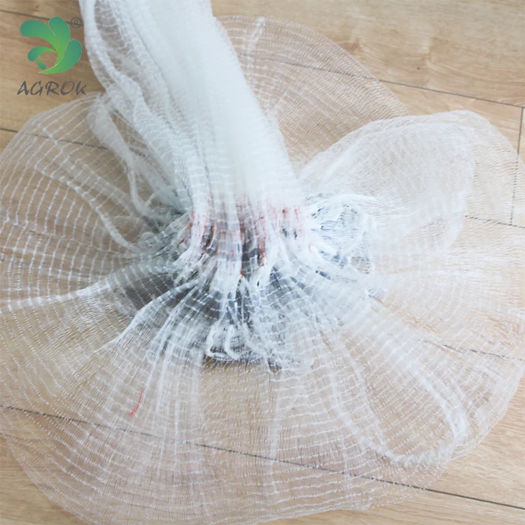 High Quality Customized Japanese Style Bottom Pocket Lead Fishing Korean Hand Cast Casting Net