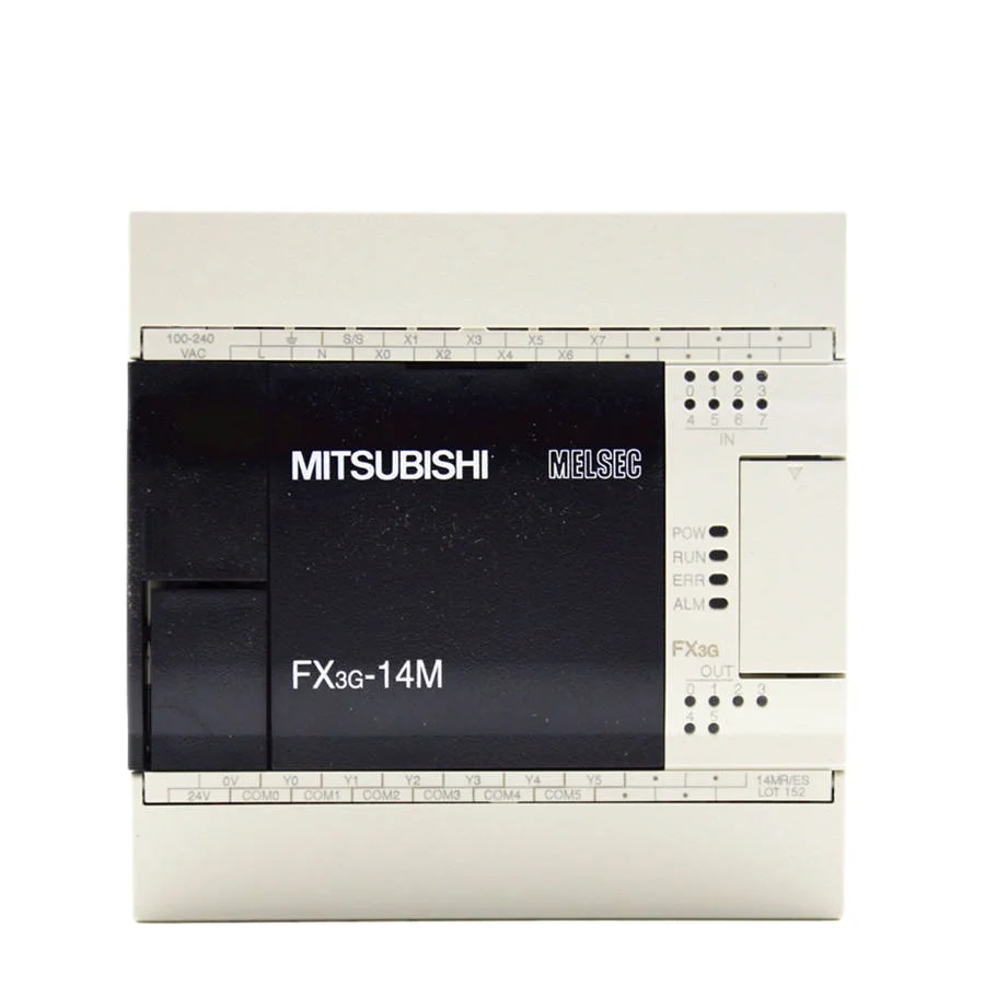 PLC Mitsubishi Board Original FX3G Series PLC FX3G-14MR/ES-A PLC Controller supplier