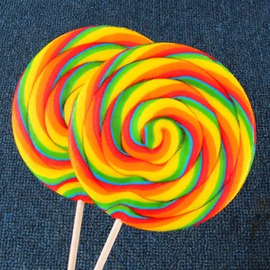 160g for Extra Large Colorful Wave Board Lollipops Kids' Kung Fu-Themed Candy Canteen Snacks Fruity Hard Wholesale Bulk