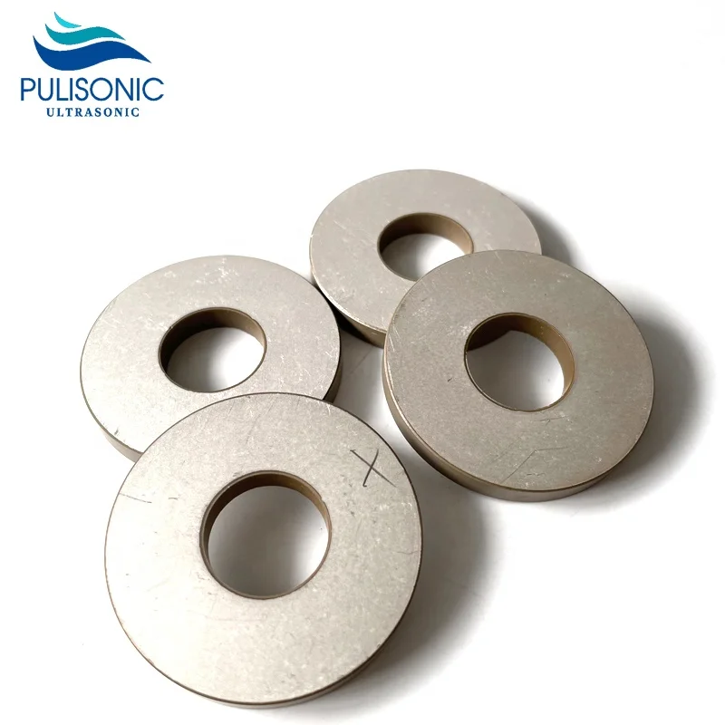 Custom Ultrasonic Transducer Piezo Ceramic Ring Pzt 5A Humidifier Disc Plate 40Khz Element Alumina Ceramic Material