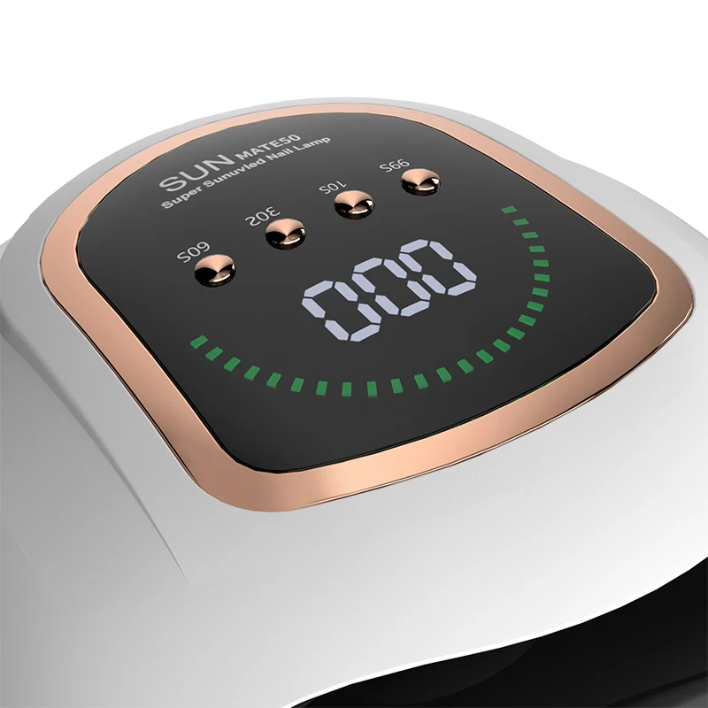 New Design Nail Dryer SUN Mate 50 with High Power 200W with 42  LED beats SUN LED UV NAIL LAMP MACHINE UV Gel Polish Lamp