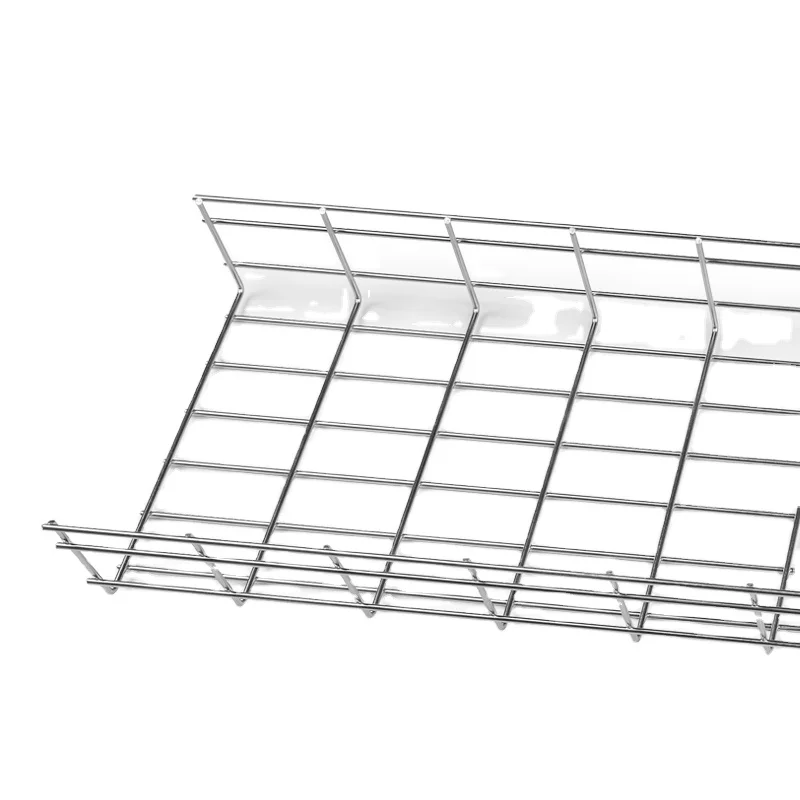 Ningbo Lepin Network Wire Mesh Cable Tray HDG EZ  Basket Cable Tray with Covers for FTTH Data Center Room