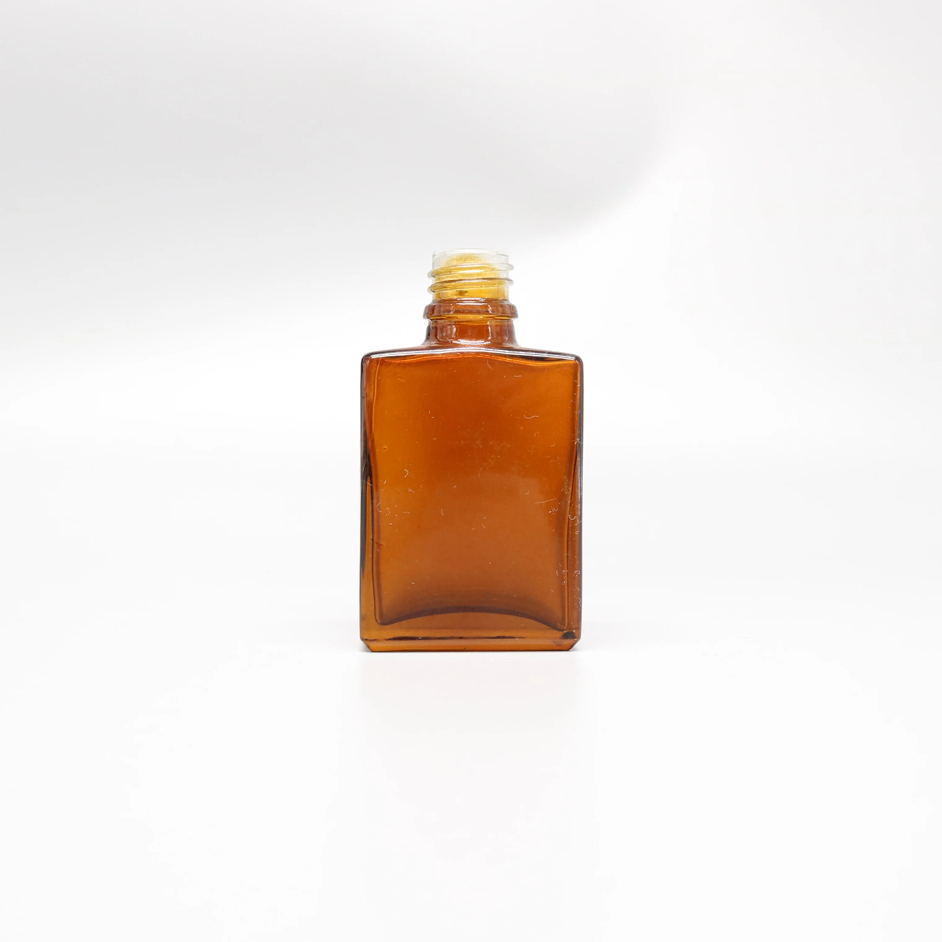 Black Glass Dropper Bottle 30ml Wholesale USA Market Empty 30ml Matte Black Square Rectangle Clear Rectangular Glass Dropper Bottles For Perfume