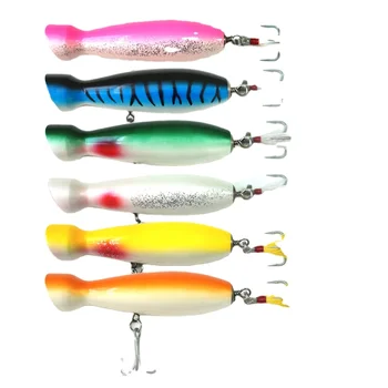 Cheery 40g Popper Swim Bait Saltwater Fishing Tuna Salmon Plug Rig Fish Silicone Hard Bait Lure – Soft Lure – view 2