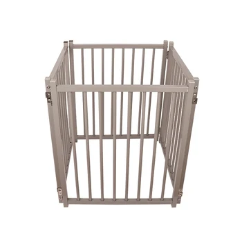 Manufacturer Wholesale Movable Pet Fence Cat Dog Fence Cage Metal Antirust Outdoor Dog Fence