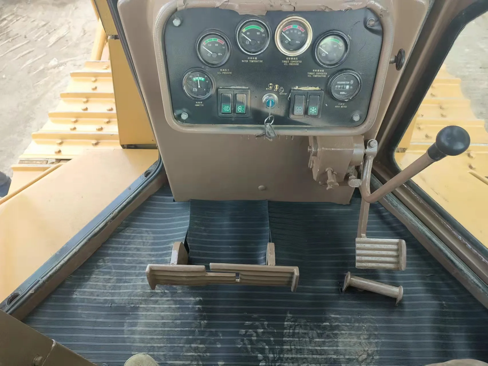 Подержанный бульдозер cat d6g d6h, сделано в Японии, б/у грейдер 2015 2016